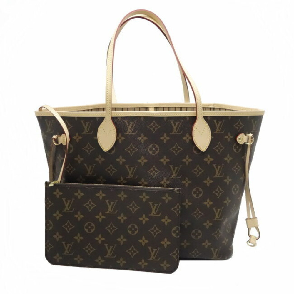 Louis Vuitton Tote Bag Monogram Neverfull Beige